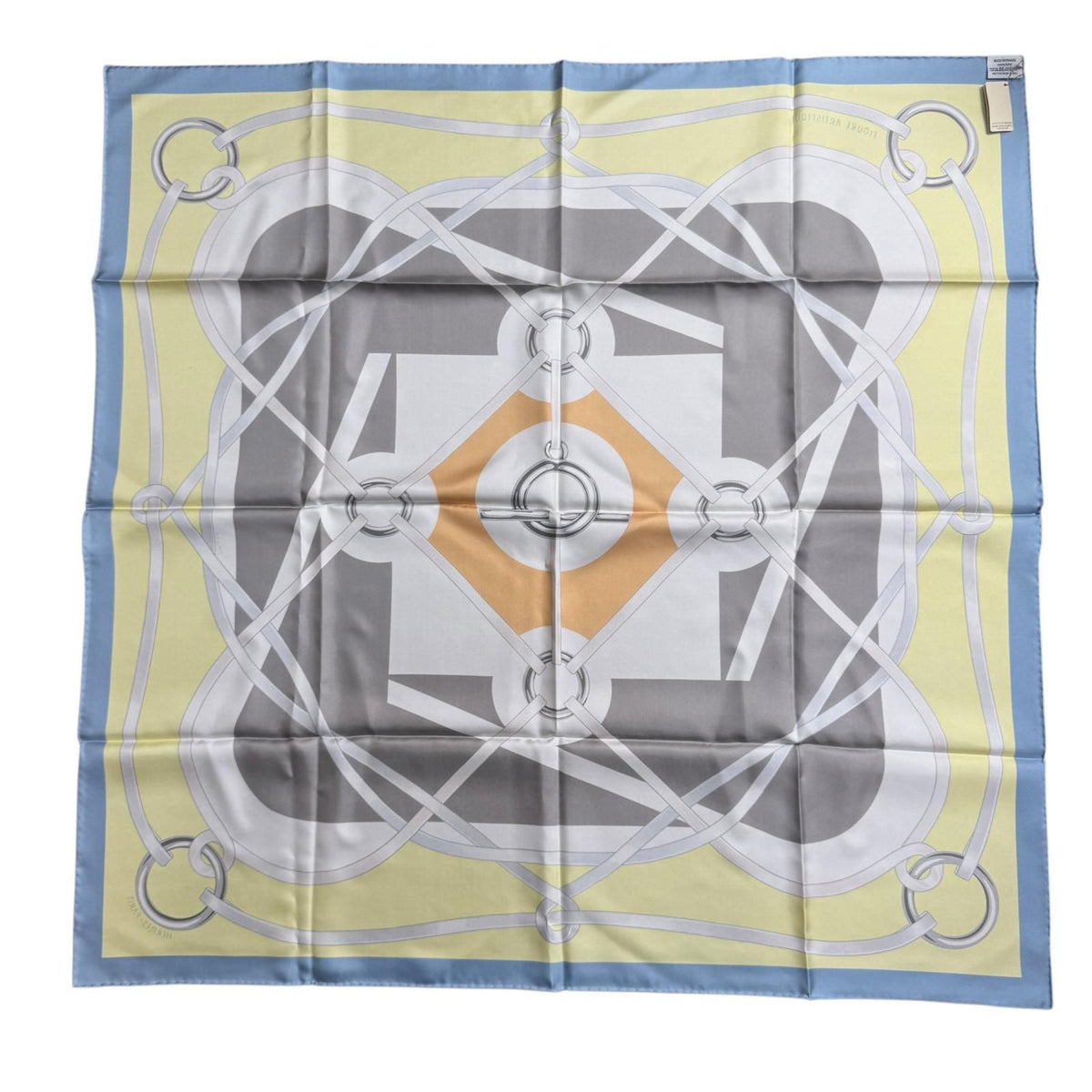 Hermes Scarf Carre 90 Figure Artistique Silk — view 2