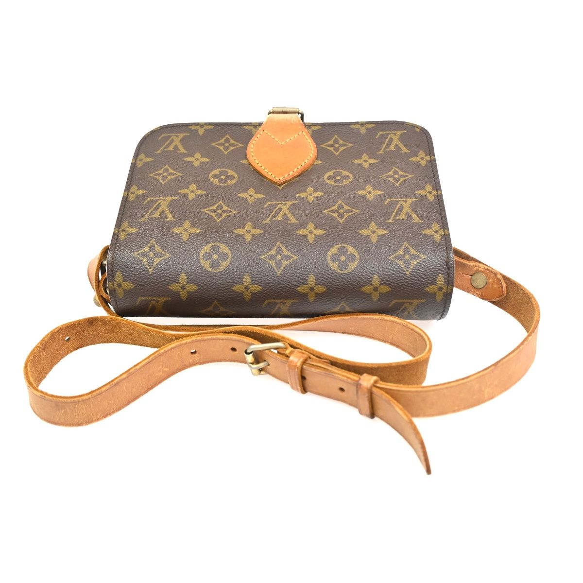Louis Vuitton Cartouchiere MM Shoulder Bag Monogram Leather — view 5