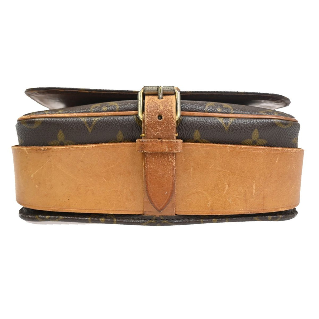 Louis Vuitton Cartouchiere MM Shoulder Bag Monogram Leather — view 6