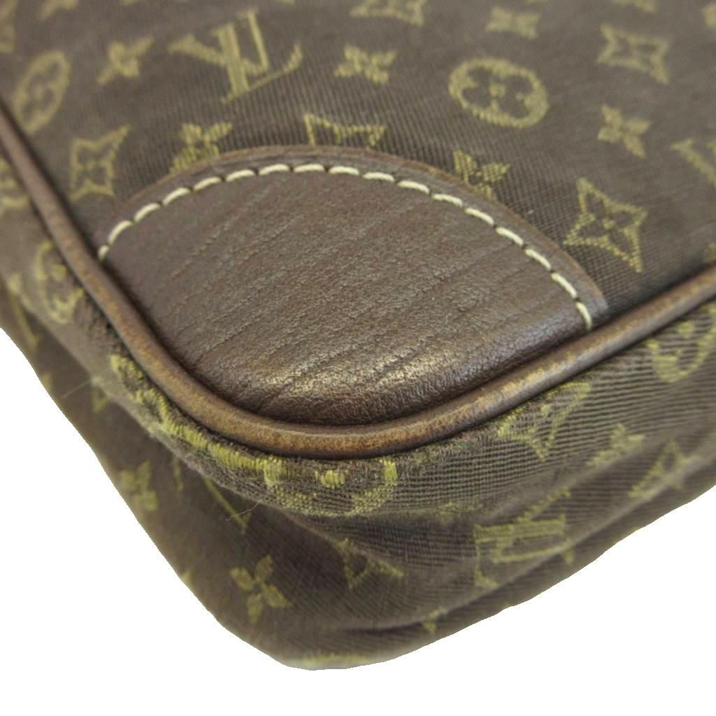 Louis Vuitton Monogram Mini Orchid Danube Shoulder Bag Pochette Canvas Leather — view 8