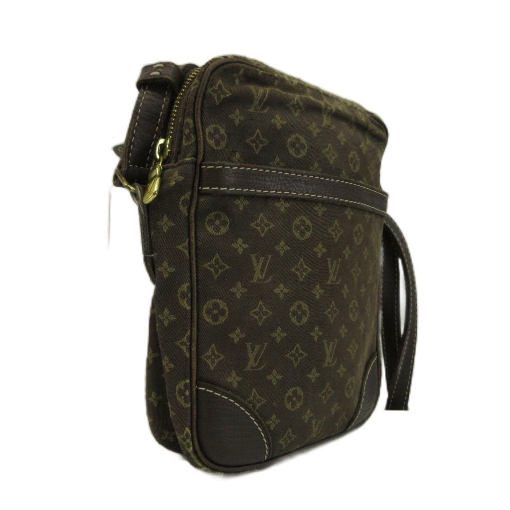 Louis Vuitton Monogram Mini Orchid Danube Shoulder Bag Pochette Canvas Leather — view 5