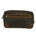 Louis Vuitton Vintage Marly Dragonne GM Monogram Clutch Leather All Over