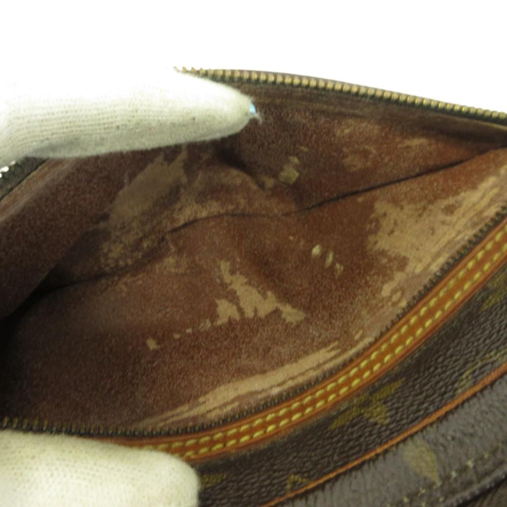 Louis Vuitton Vintage Marly Dragonne GM Monogram Clutch Leather All Over — view 7