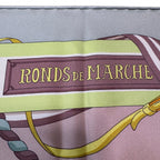 Hermes Carre 90 Ronds de Marche Ring Procession Scarf — view 4