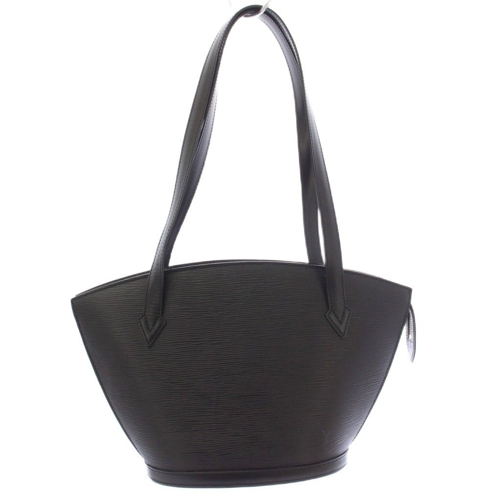Louis Vuitton Epi Saint Jacques Poignet Long Shoulder Bag Noir Black TK
