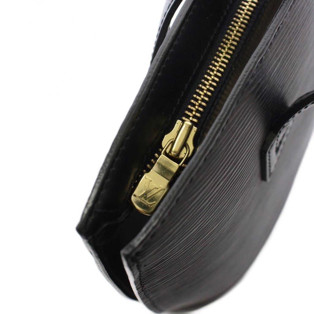Louis Vuitton Epi Saint Jacques Poignet Long Shoulder Bag Noir Black TK — view 8