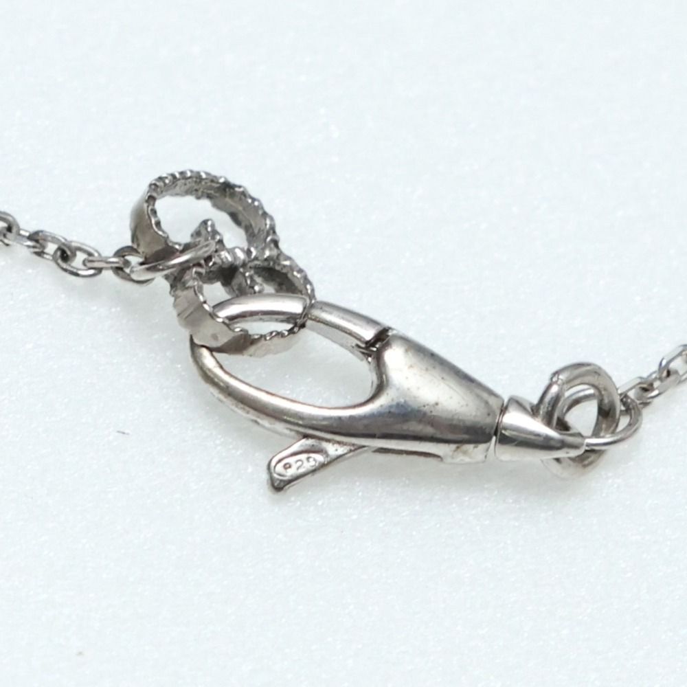 Gucci Necklace Interlocking Heart Motif 925 Sterling Silver — view 5