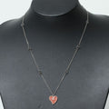 Gucci Necklace Interlocking Heart Motif 925 Sterling Silver