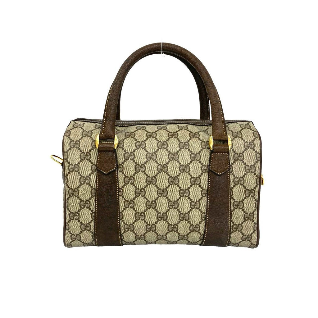 Gucci Vintage Sherry Line GG Pattern Logo Leather 2-Way Shoulder Bag — view 3