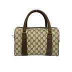 Gucci Vintage Sherry Line GG Pattern Logo Leather 2-Way Shoulder Bag — view 3