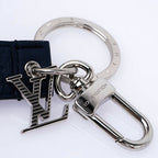 Louis Vuitton Key Holder LV Shadow Dragonne Key Ring Charm — view 4