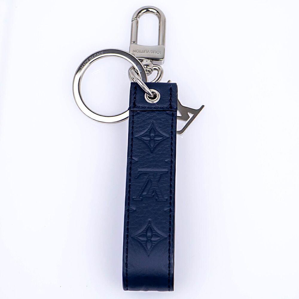 Louis Vuitton Key Holder LV Shadow Dragonne Key Ring Charm — view 2