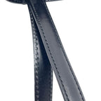 Loewe Clutch Anagram Diplomatico 361.75.001 Black Calf Leather Wristlet Silver — view 8