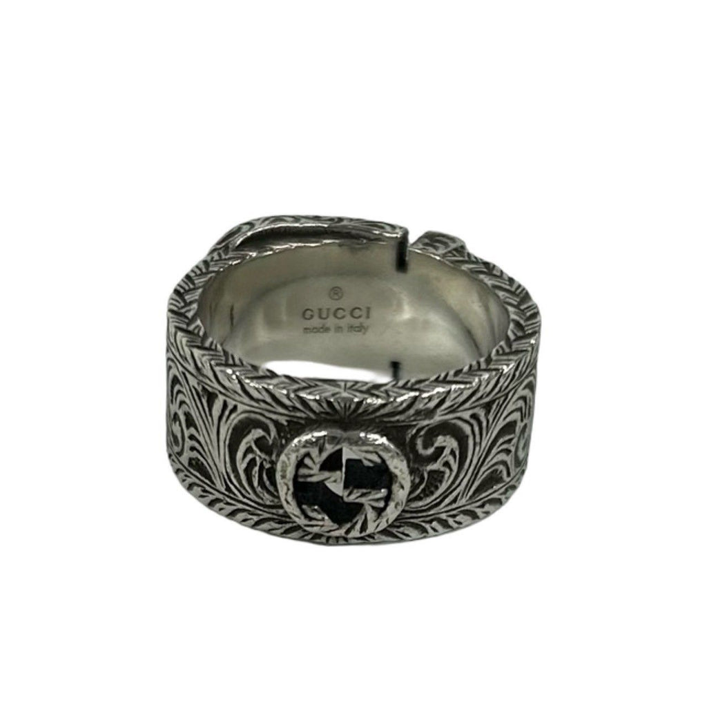 Gucci Garden Arabesque Ring 925 Sterling Silver Accessory — view 6