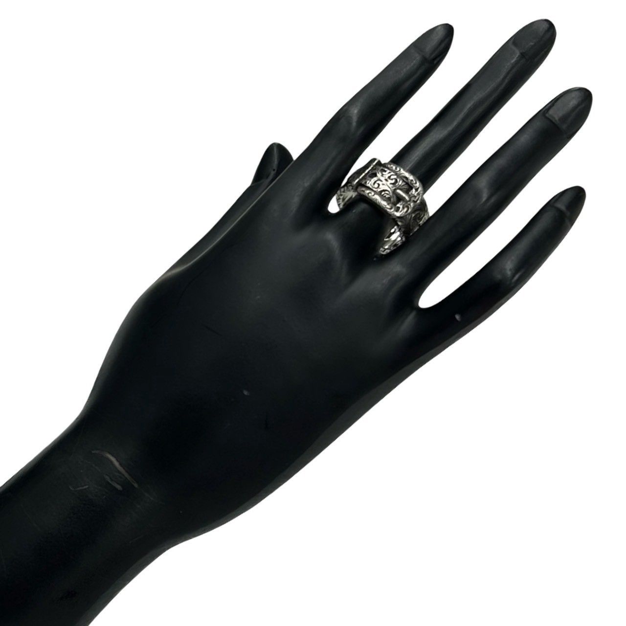 Gucci Garden Arabesque Ring 925 Sterling Silver Accessory — view 2