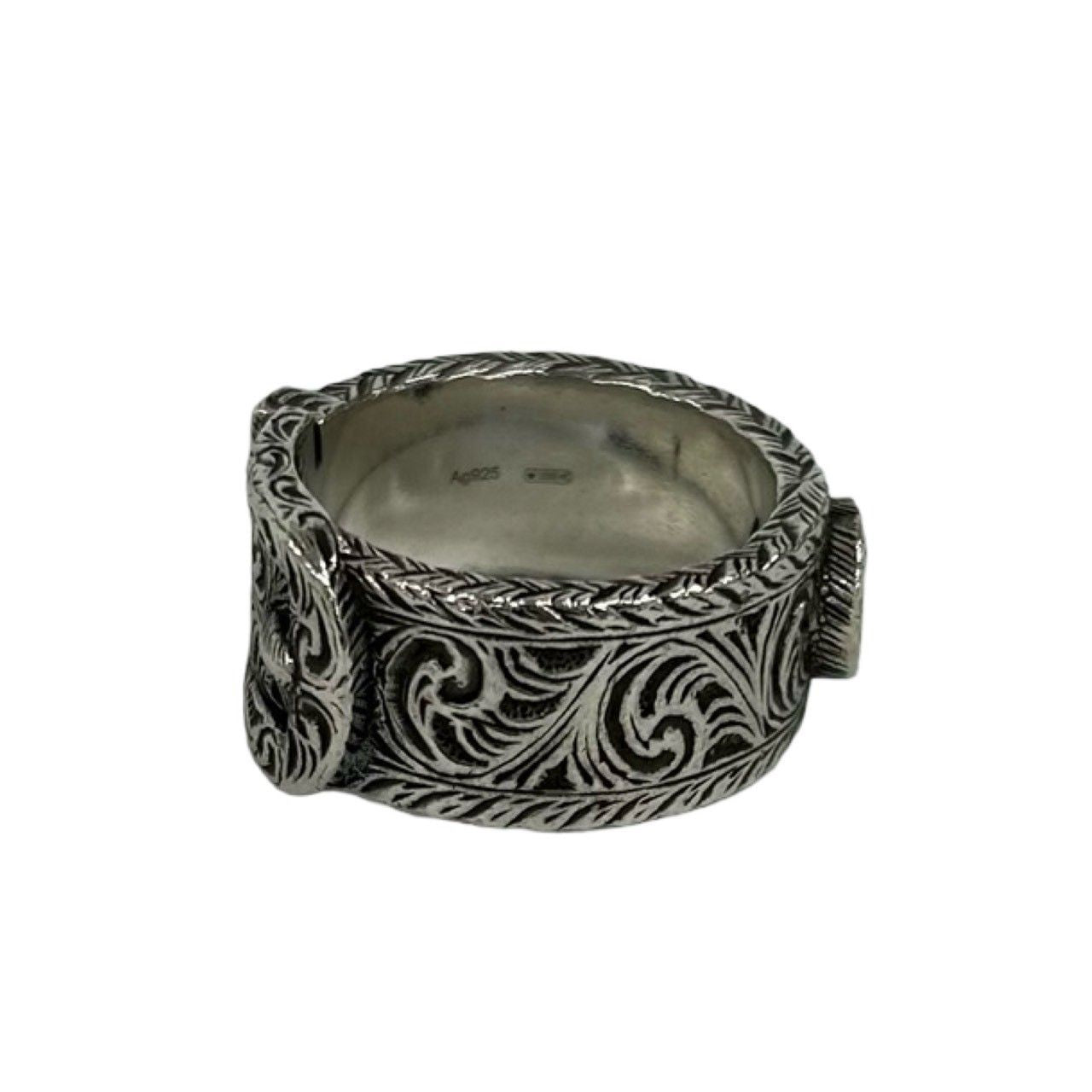 Gucci Garden Arabesque Ring 925 Sterling Silver Accessory — view 4