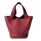 Hermes Picotin Lock PM Silver 163 Handbag — view 2