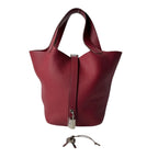 Hermes Picotin Lock PM Silver 163 Handbag