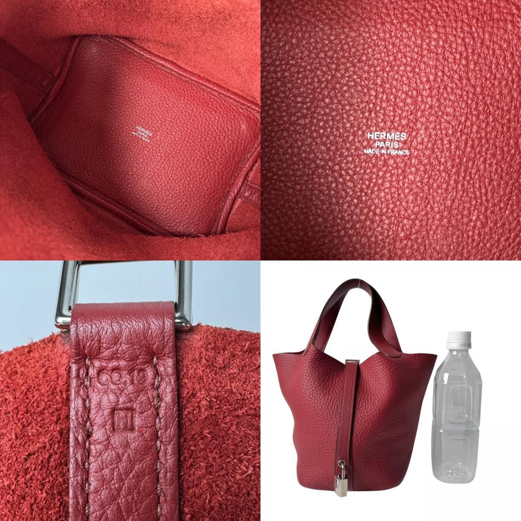 Hermes Picotin Lock PM Silver 163 Handbag — view 8
