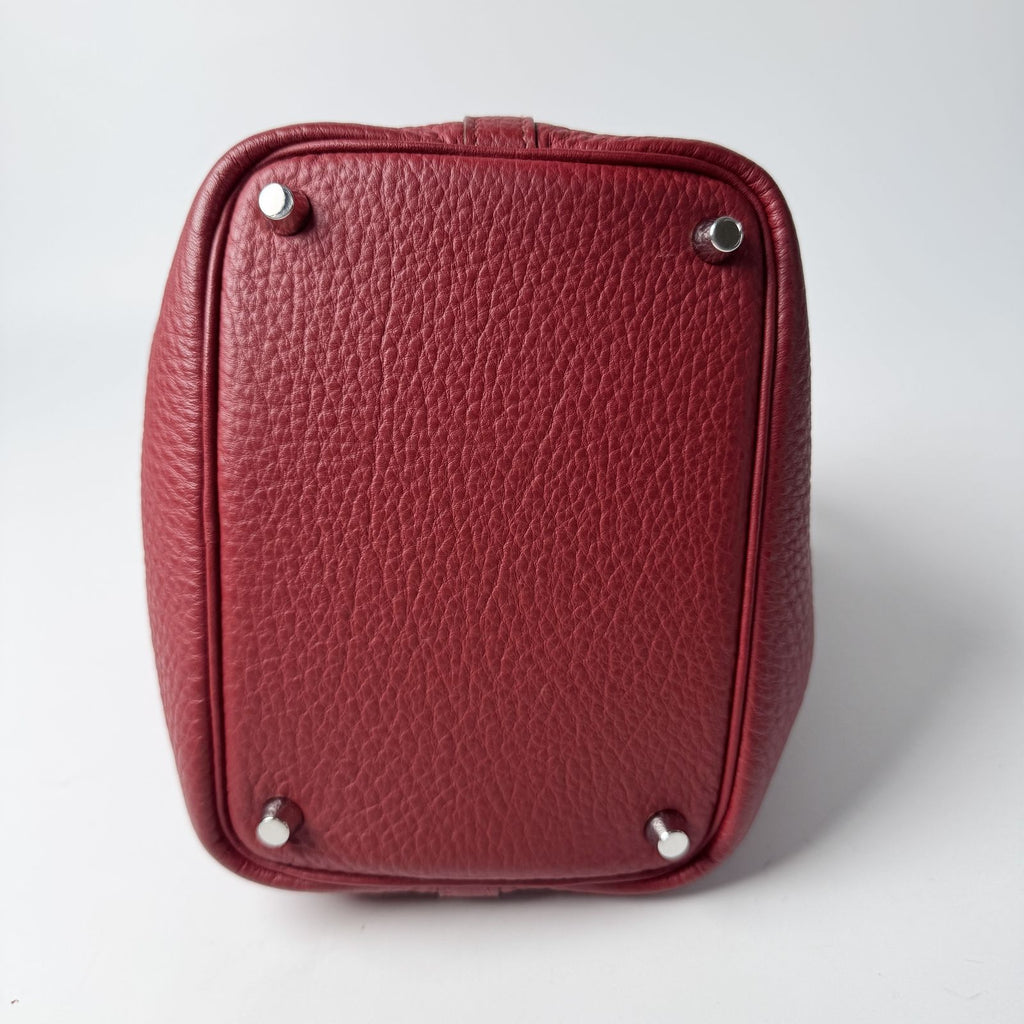 Hermes Picotin Lock PM Silver 163 Handbag — view 5