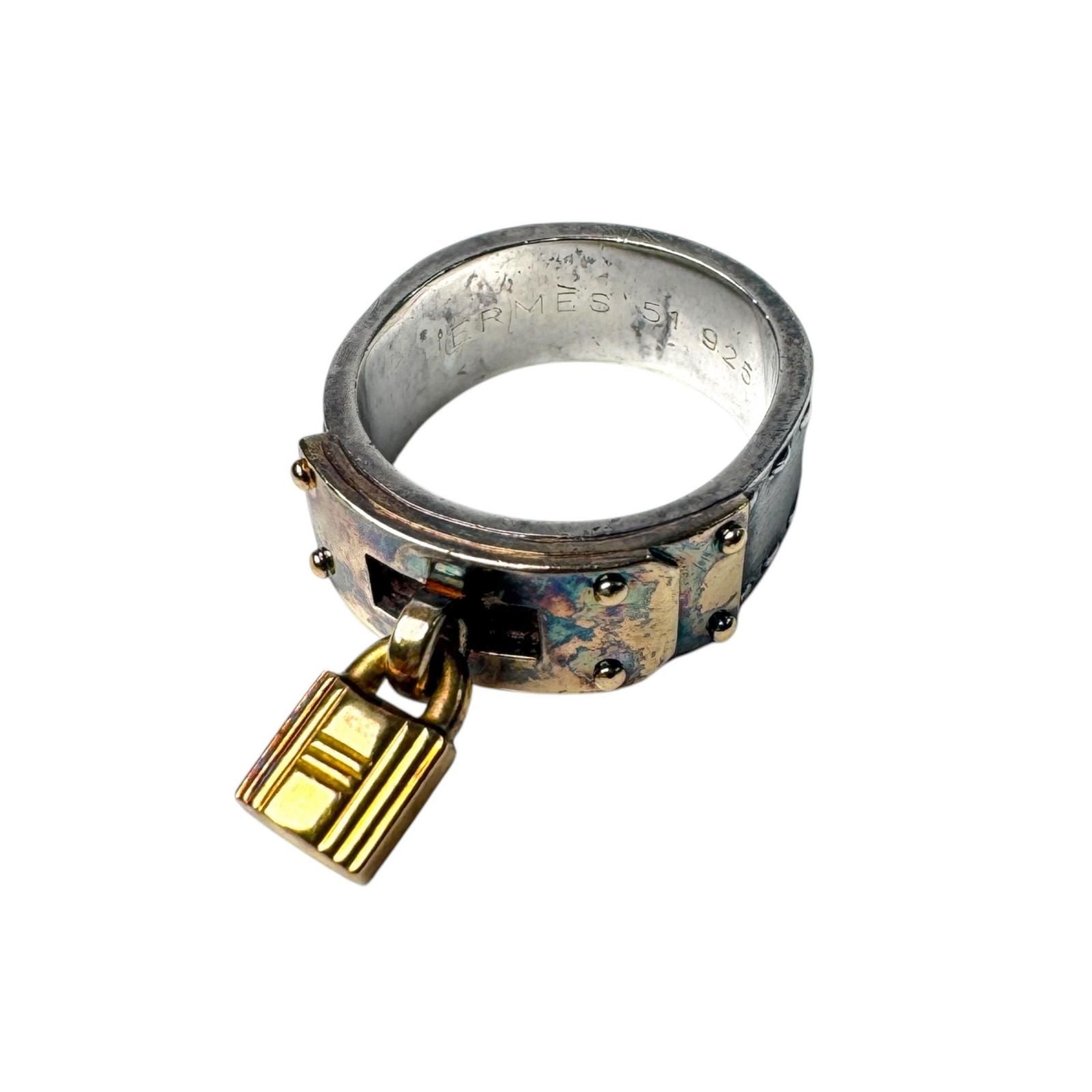 Hermes Kelly Ring 51 925 750 Vintage — view 2