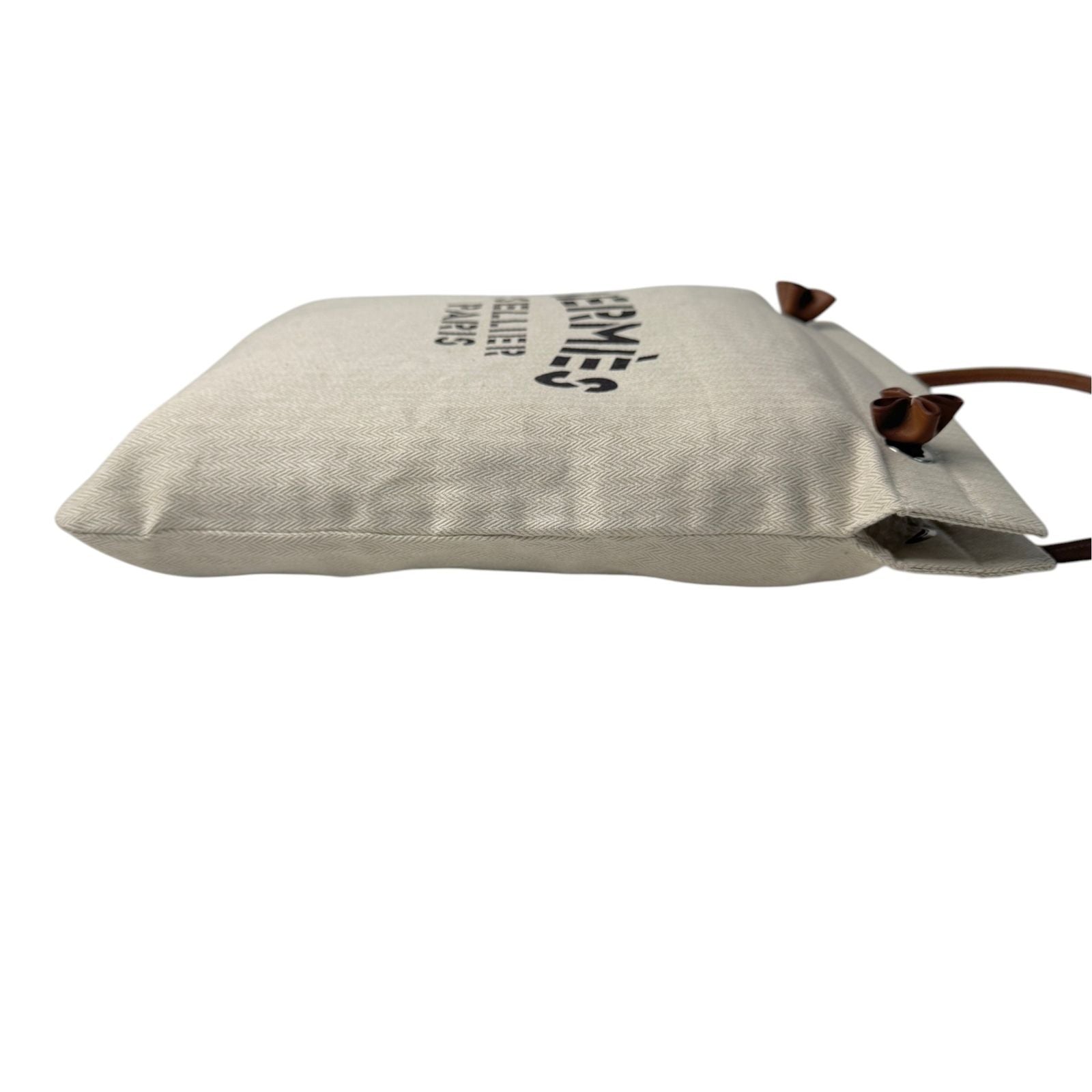 Hermes Sac Aline MM Shoulder Bag Silver — view 5