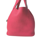 Hermes Picotin Lock MM Silver Handbag — view 4