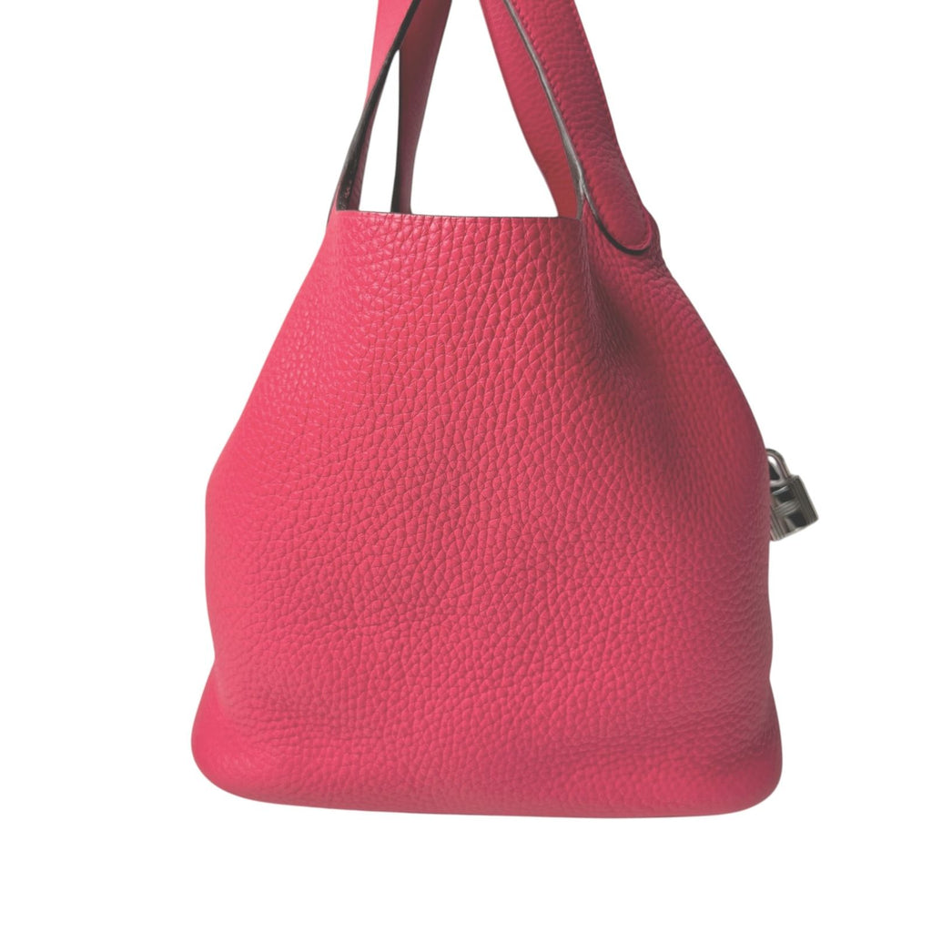 Hermes Picotin Lock MM Silver Handbag — view 3