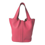 Hermes Picotin Lock MM Silver Handbag — view 2