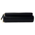 Dior Caro Double Pouch Black Shoulder Bag Leather CD — view 5