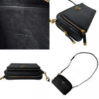 Dior Caro Double Pouch Black Shoulder Bag Leather CD — view 8