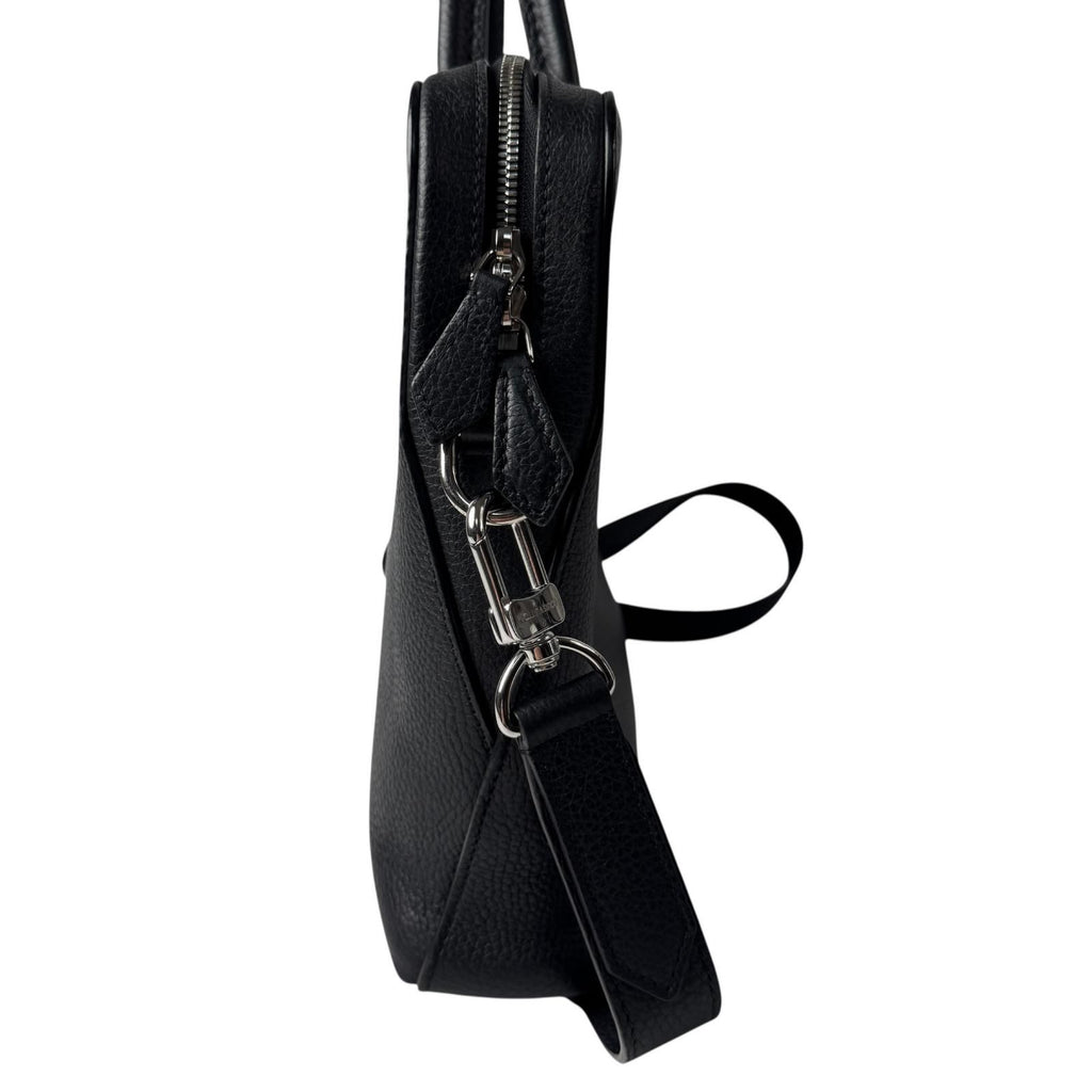 Louis Vuitton Alma Briefcase PM Taurillon Noir Business 2-Way Shoulder Bag — view 4