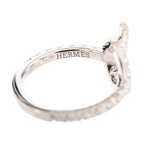 Hermes Ring Finesse White Gold — view 5