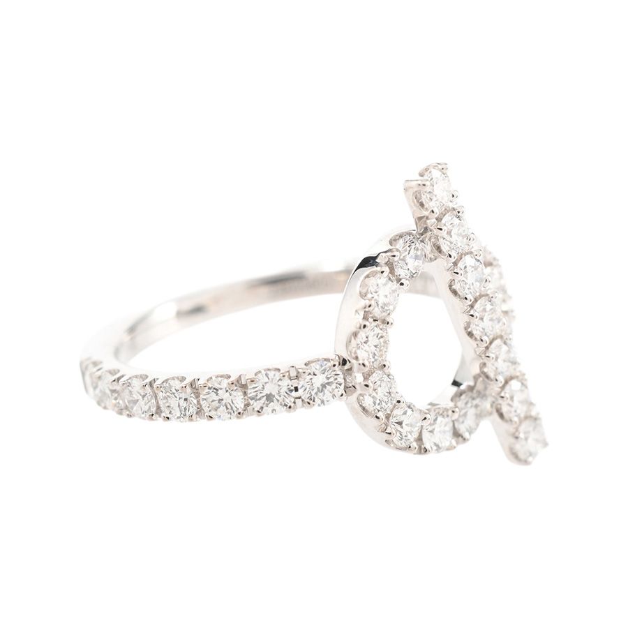 Hermes Ring Finesse White Gold — view 2