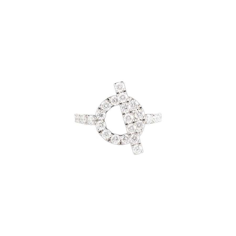 Hermes Ring Finesse White Gold — view 7
