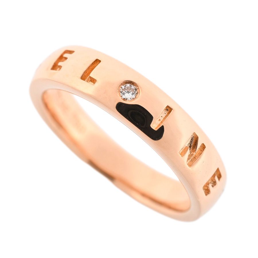 Celine Ring Logo Pink