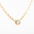 Dior Necklace Diamond Gold — view 2
