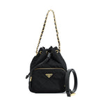 Prada Duet Re-Nylon Bucket Bag