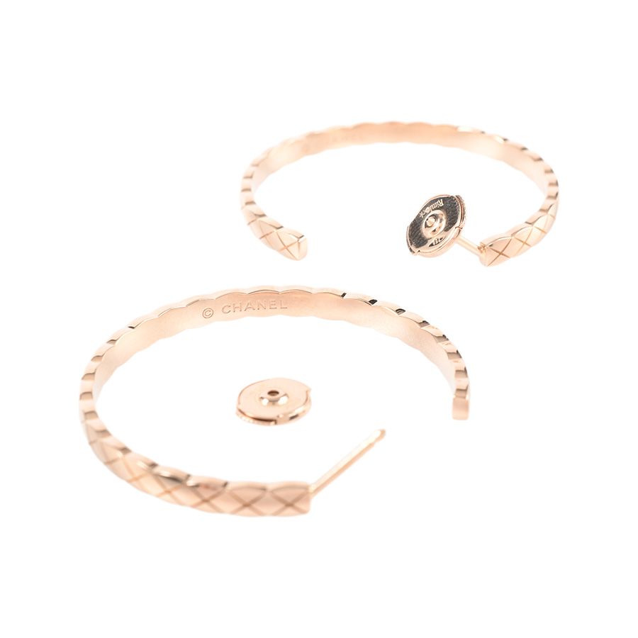 Chanel Earrings Coco Crush Hoop — view 4