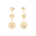 Dior Earrings Rose Devan