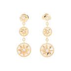 Dior Earrings Rose Devan