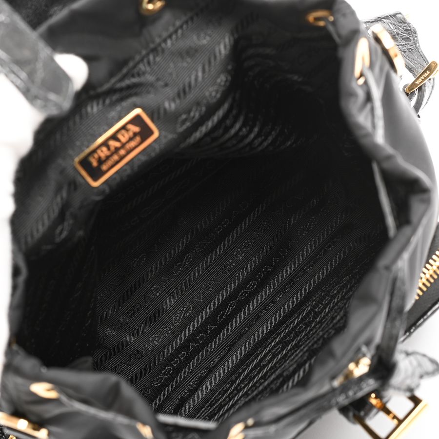 Prada Backpack Re-Nylon Black — view 4
