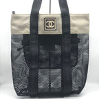 Chanel Sports Mesh Tote Shoulder Bag