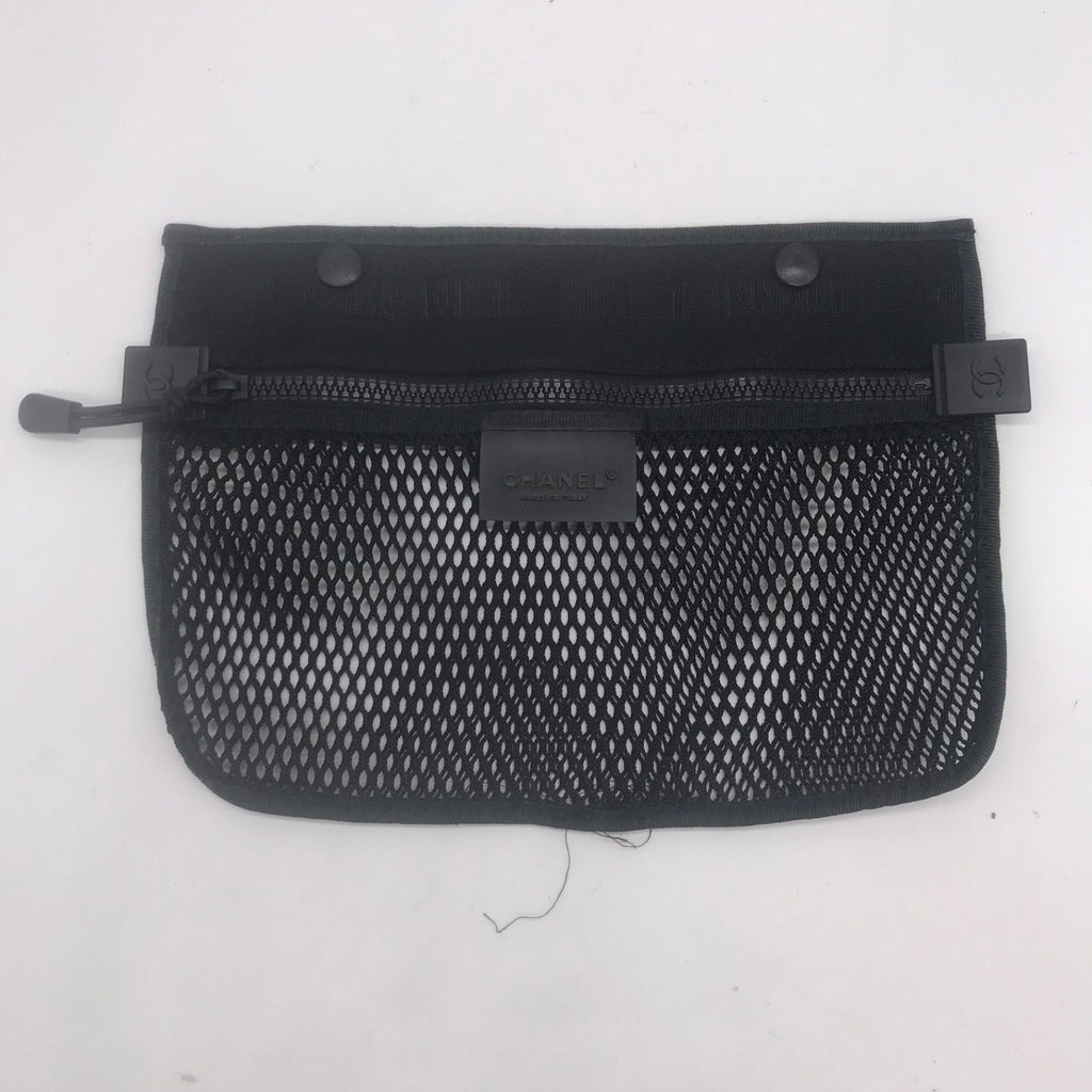 Chanel Sports Mesh Tote Shoulder Bag — view 8