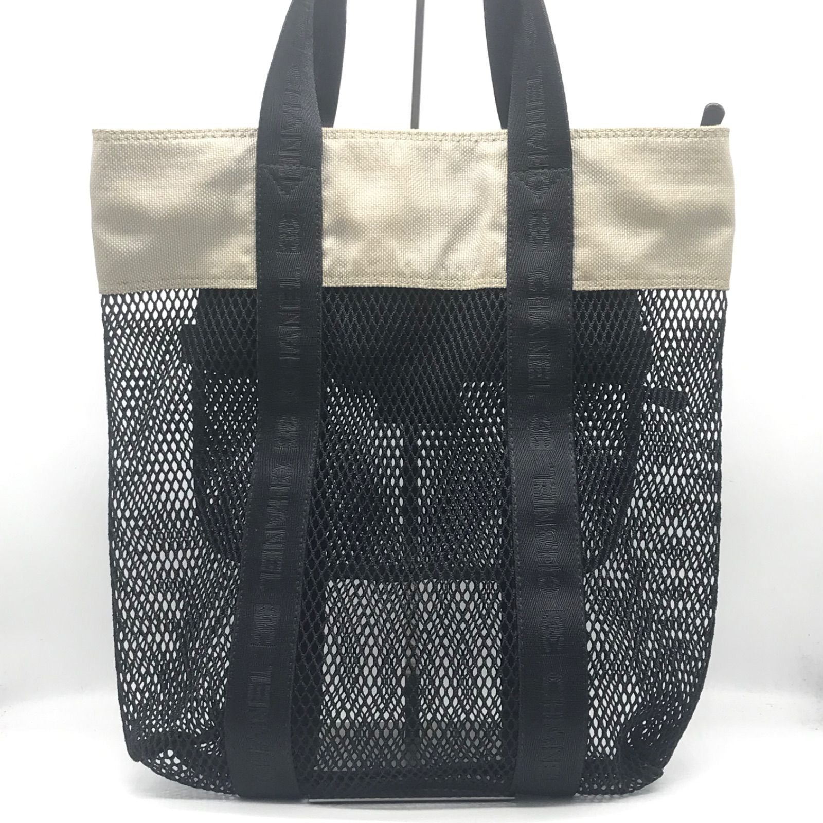 Chanel Sports Mesh Tote Shoulder Bag — view 2