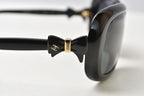 Chanel Sunglasses Eyewear CC Logo Ribbon Motif Black Acetate — view 4