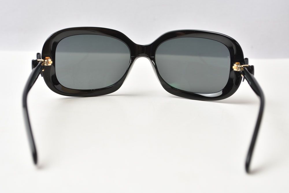 Chanel Sunglasses Eyewear CC Logo Ribbon Motif Black Acetate — view 5