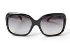 Chanel Sunglasses Eyewear CC Logo Ribbon Motif White Black Acetate — view 2
