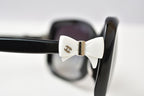 Chanel Sunglasses Eyewear CC Logo Ribbon Motif White Black Acetate — view 4