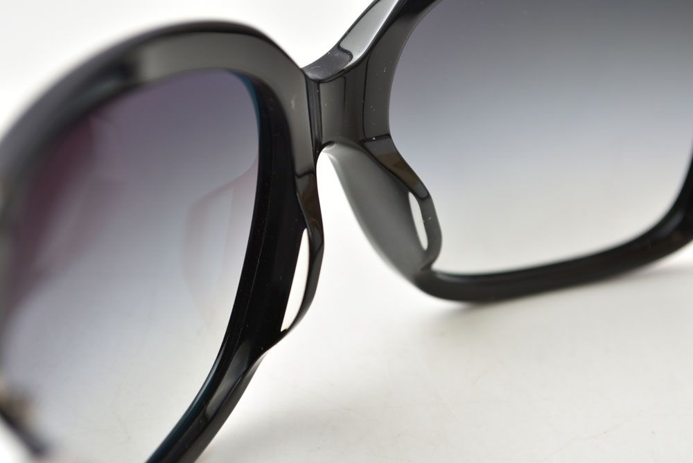 Chanel Sunglasses Eyewear CC Logo Ribbon Motif White Black Acetate — view 7